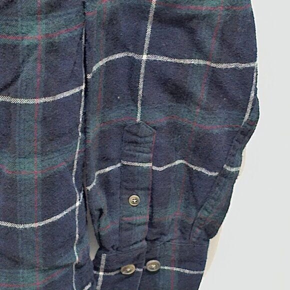 Original Weatherproof Vintage FLANNEL Long Sleeve Casual Button Shirt - Small - Picture 7 of 11